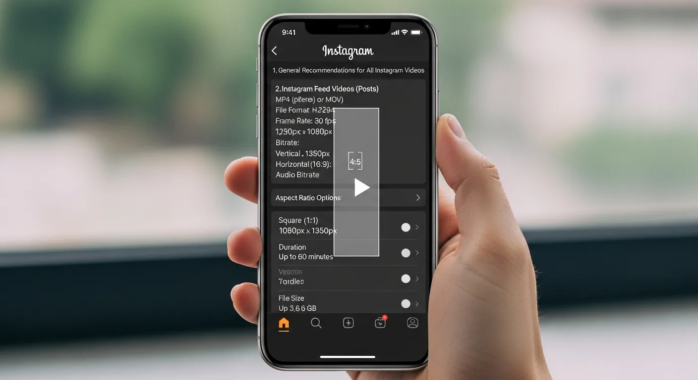 How to Convert Videos for Instagram 2026: Complete Size, Format and Resolution Guide