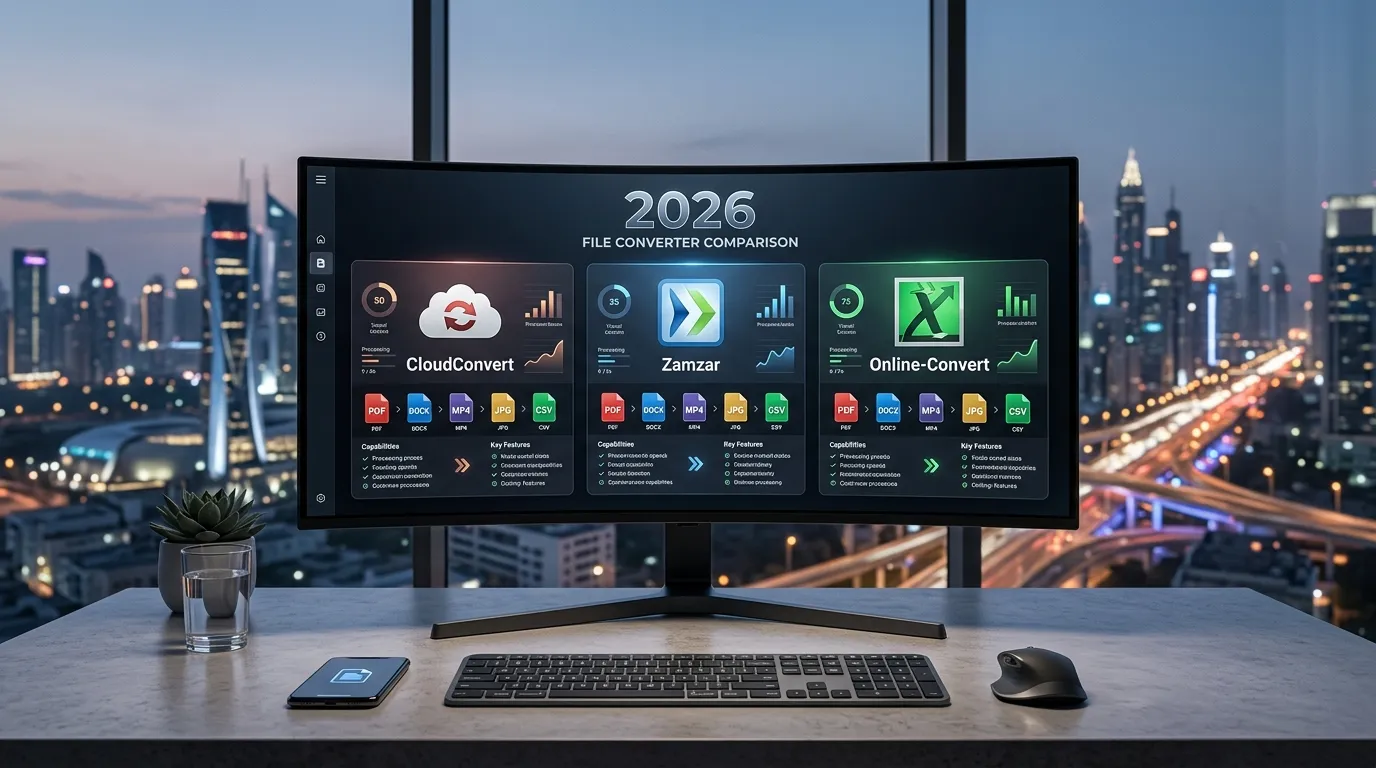 CloudConvert vs Zamzar vs Online-Convert: Best Online File Converter 2026